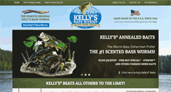 Desktop Screenshot of kellysbassworms.com